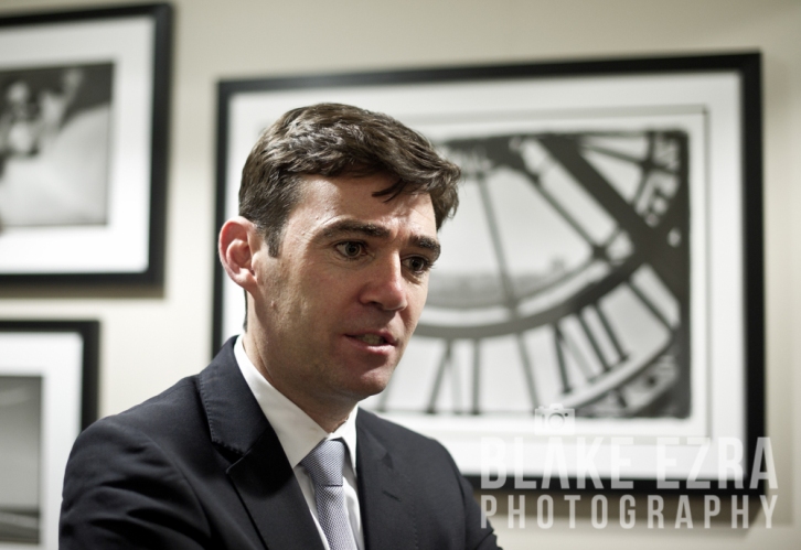 Andy Burnham MP, Shadow Secretary of State for Health, visiting the Jewish Care Campus in Golders Green.